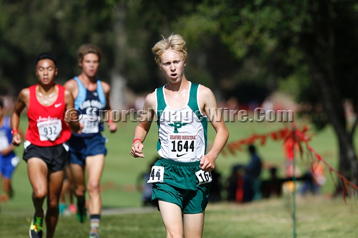 2014StanfordD1Boys-064.JPG - D1 boys race at the Stanford Invitational, September 27, Stanford Golf Course, Stanford, California.